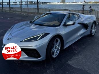 Rent a Corvette 3LT Hourly on South Beach