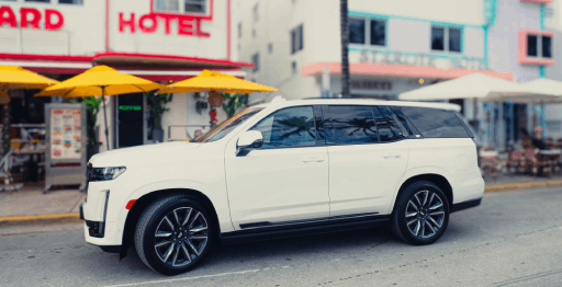 Rent A Cadillac Escalade Hourly on Miami Beach