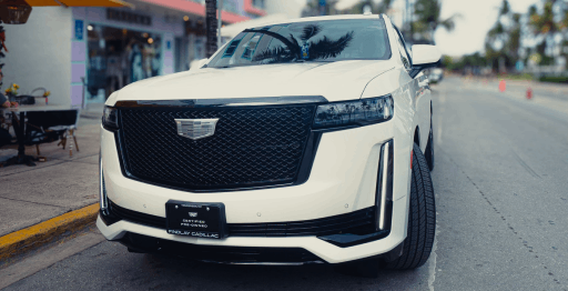 Rent A Cadillac Escalade Hourly on Miami Beach