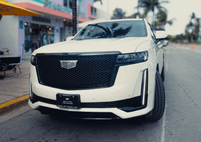 Rent A Cadillac Escalade Hourly on Miami Beach