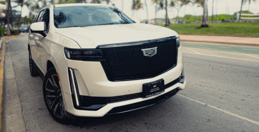 Rent A Cadillac Escalade Hourly on Miami Beach