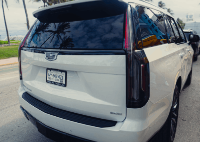 Rent A Cadillac Escalade Hourly on Miami Beach