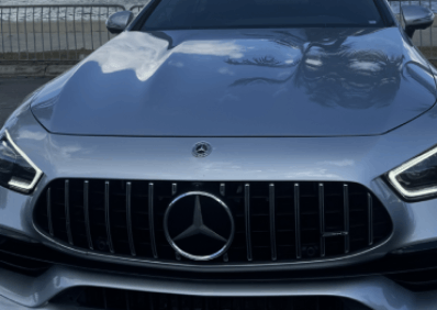 Rent A Mercedes GT 43 Hourly on Miami Beach