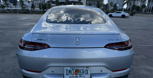 Rent A Mercedes GT 43 Hourly on Miami Beach