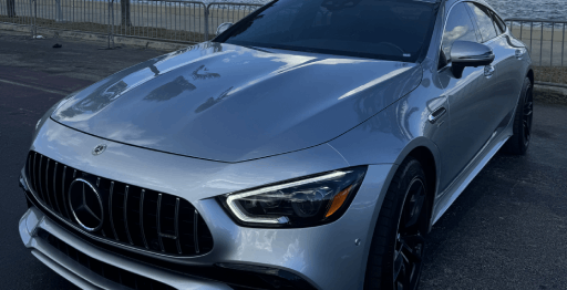 Rent A Mercedes GT 43 Hourly on Miami Beach