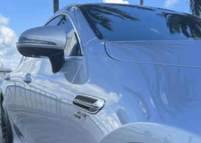 Rent A Mercedes GT 43 Hourly on Miami Beach