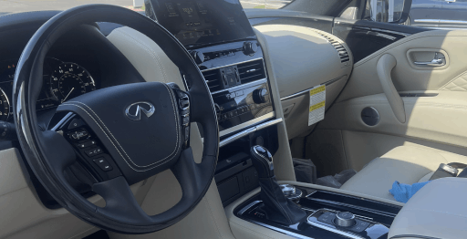 Rent A Infiniti QX80 Hourly on Miami Beach