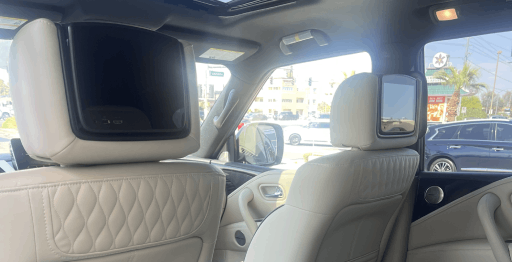 Rent A Infiniti QX80 Hourly on Miami Beach