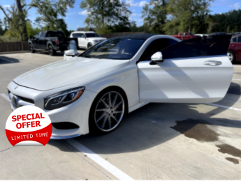 Rent a Mercedes S550 Coupe Hourly on South Beach